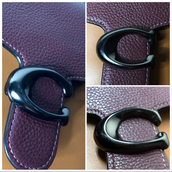 S⭕️LD‼️ Coach Tabby Top Handle 20 in Colorblock Leather - Picture 12 of 12